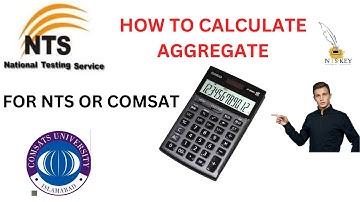 Calculate Aggregate  || NTS Test or Comsat university || Easy way