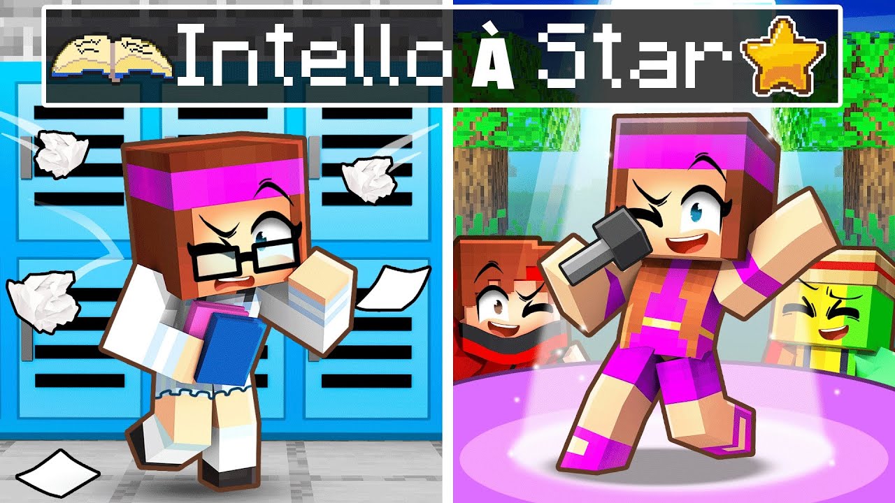 Anna dIntello  Star sur Minecraft 