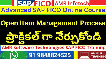 Interview Question Open Item Management Indicator - Open Item Management  Process in SAP