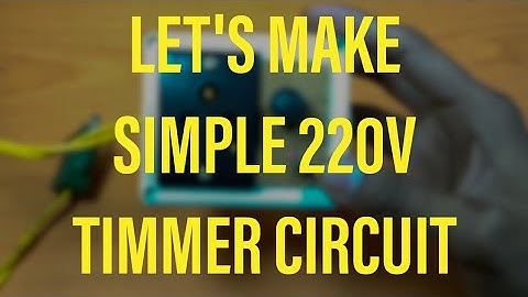 How to make timer switch for "light,mobile gadgets" without any IC at home||DIY
