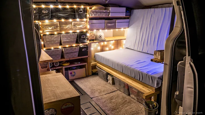 DIY CAMPERVAN | Set up Dodge Grand Caravan 2008