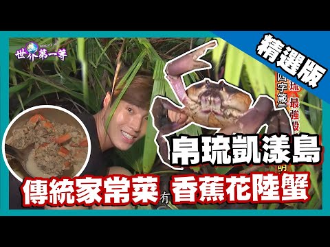 【帛琉】原始凱漾島 傳統料理香蕉花陸蟹｜《世界第一等》620集精華版