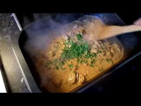 How to cook Homemade Bread Dumplings with a simple & easy Creamed Mushroom Sauce.

For the recipe we. 