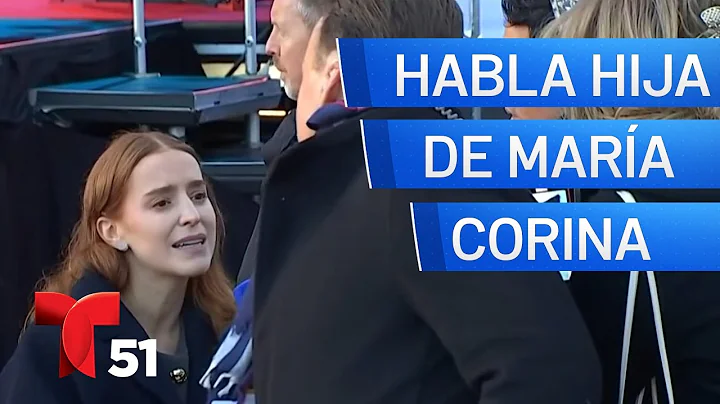“Conquistaremos la libertad", hija de María Corina habla tras el Nobel de la Paz