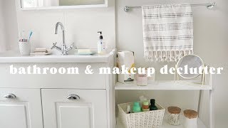 Bathroom declutter and deep clean  Organising my makeup collection | Sort Your Life Out 3 | ad