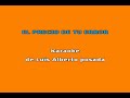 El precio de tu error:Luis Alberto Posada. Karaoke