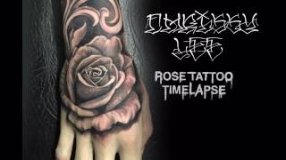 TATTOO TIME LAPSE / CHRISSY LEE / ROSE