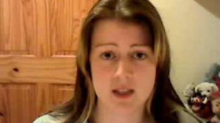 embarrasing first video blog entry