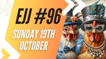 Euro Jigsaw Jam #96 - Pairs Speed Puzzle Competition - Mini-Marathon (4x500)