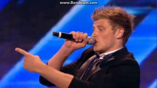 Video thumbnail of "out of the blue - xfactor arena audition"