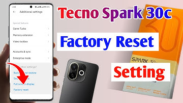 tecno spark 30c 5g reset setting | how to reset phone in tecno spark 30c 5g