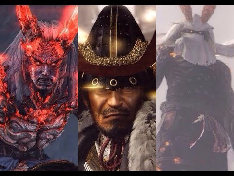 Nioh Co-Op with Nightborne Knight Беспокойные Духи (Restless Spirits)