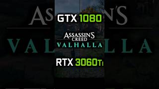 GTX 1080 vs RTX 3060 Ti in Assassin's Creed Valhalla