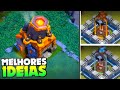 IDEIAS PARA O CV14, SUPER REI, GUERRAS DE CLÃ NA BASE DO CONSTRUTOR E MUITO MAIS...MELHORES IDEIAS!!