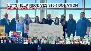 Let’s Help receives much-needed gift from Security Benefit
