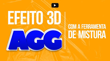 EFEITO 3D COM MISTURA NO COREL DRAW - UMA TÉCNICA SHOW QUE PODE SER USADA C/ VÁRIOS OBJETOS E LETRAS