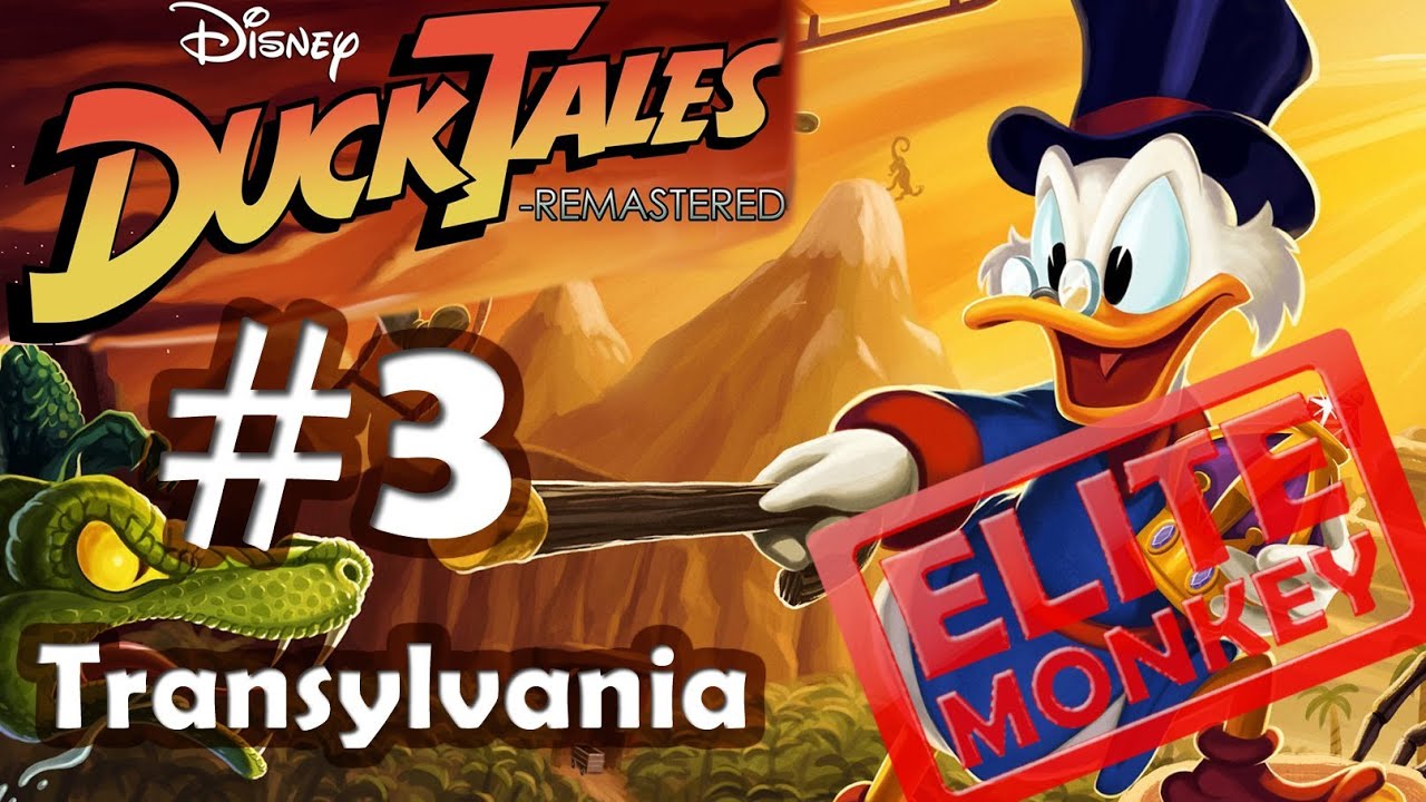 Ducktales Remastered Walkthrough Part 3 Transylvania Commentary
