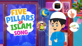 Five Pillars Of Islam Song I Islamic Cartoon I Islamic song