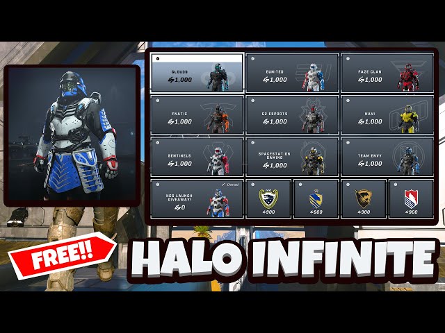 Halo Infinite: How to get the HCS esports skins