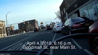 Cars parked in bike lanes observed by WXXI News