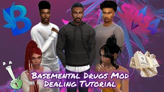 sims 4 | basemental drugs mod dealer tutorial & gameplay - part 2:  moving bricks