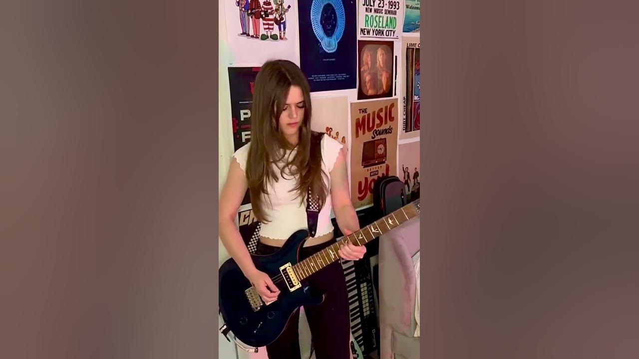 HARD TO HANDLE #electricguitar #guitarcover Black Crowes- Prestyn Smith #shorts #guitarist #explore