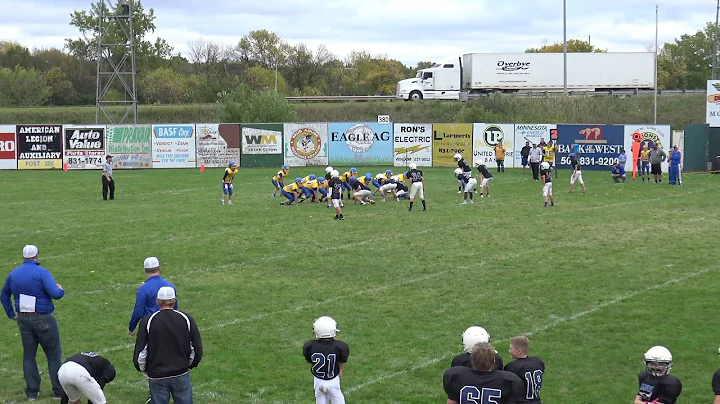 Joseph Forsberg 7th Grade Football 2017 Windom Game