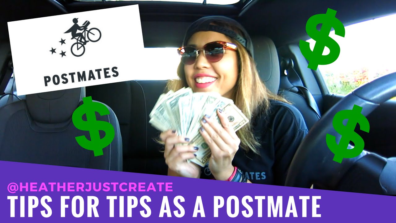 postmates tips to make money
