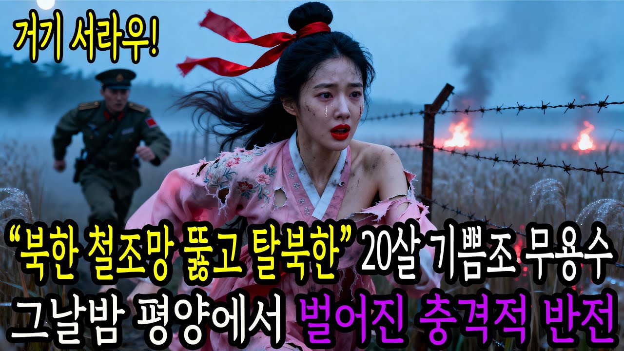 북한 철조망 뚫고 탈북한 