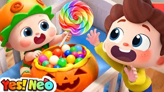 learn colors halloween babies trick treat nursery rhyme
