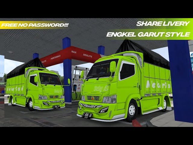 SHARE LIVERY MOD TRUCK ENGKEL GARUT STYLE MUKHLAS PO VARIAN ADFAR TRANS || MOD BUSSID TRUCK TERBARU class=