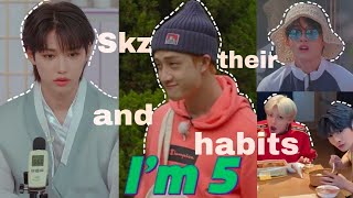 Stray Kids and their stray habits