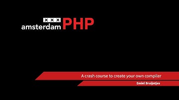 AmsterdamPHP Talk 15-05-2014: Compilers!