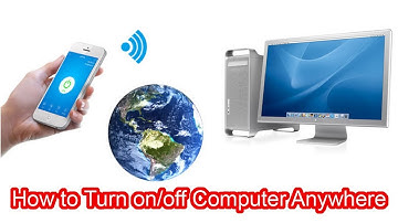 How To Turn on/off Computer Anywhere Using a Phone
