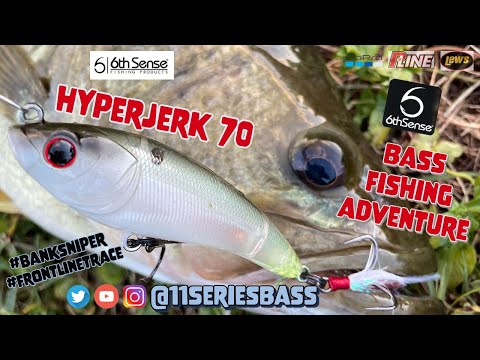 Looking for a Finesse Reaction bait? Go pick up a 6th Sense Fishing  Hyperjerk 70!!! 