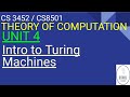 4.12 Introduction to Turing Machines in Tamil