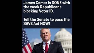 Debate continues over the SAVE Act, voter ID, and proof-of-citizenship requirements for elections.
