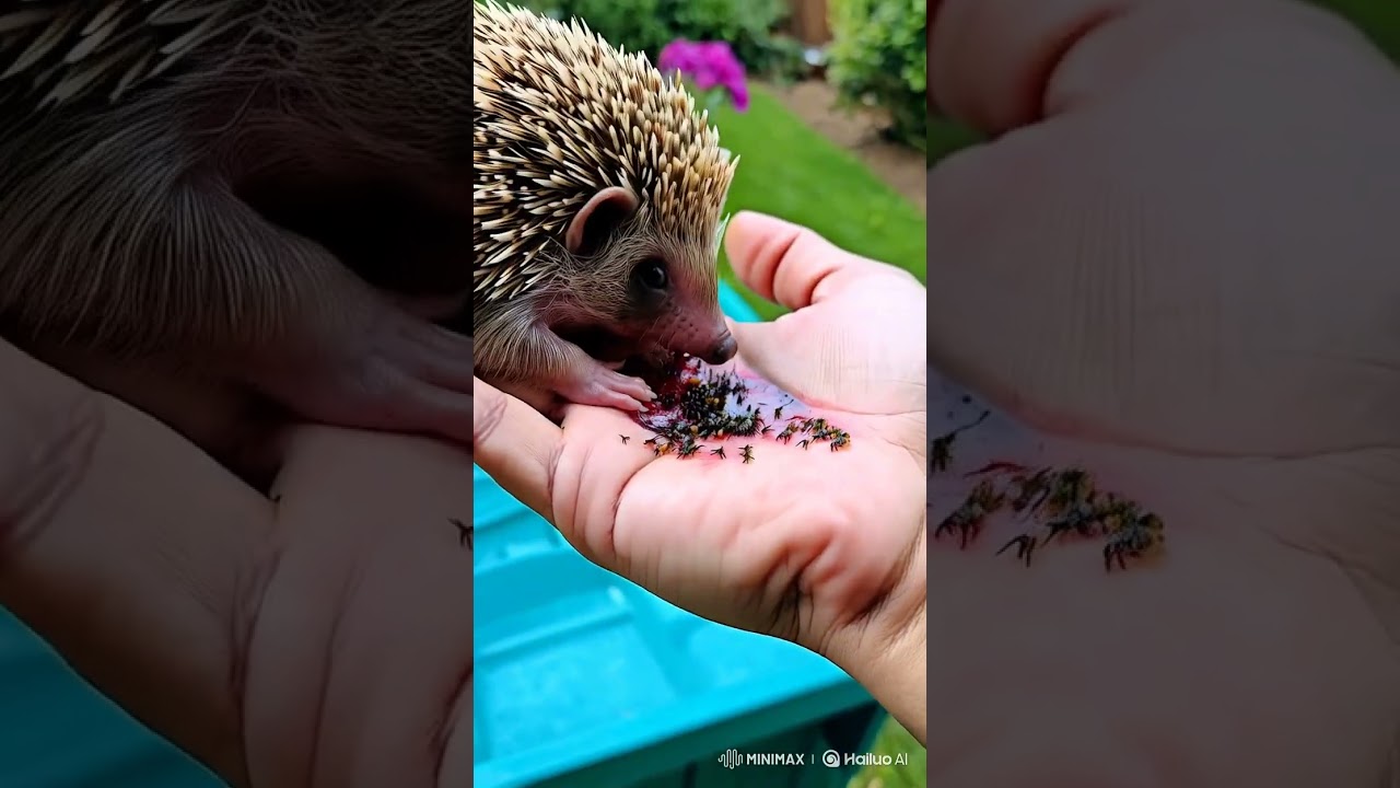 💥 Hedgehog Saved from Deadly Flystrike! Watch This Tiny Fighter’s Incredible Recovery 