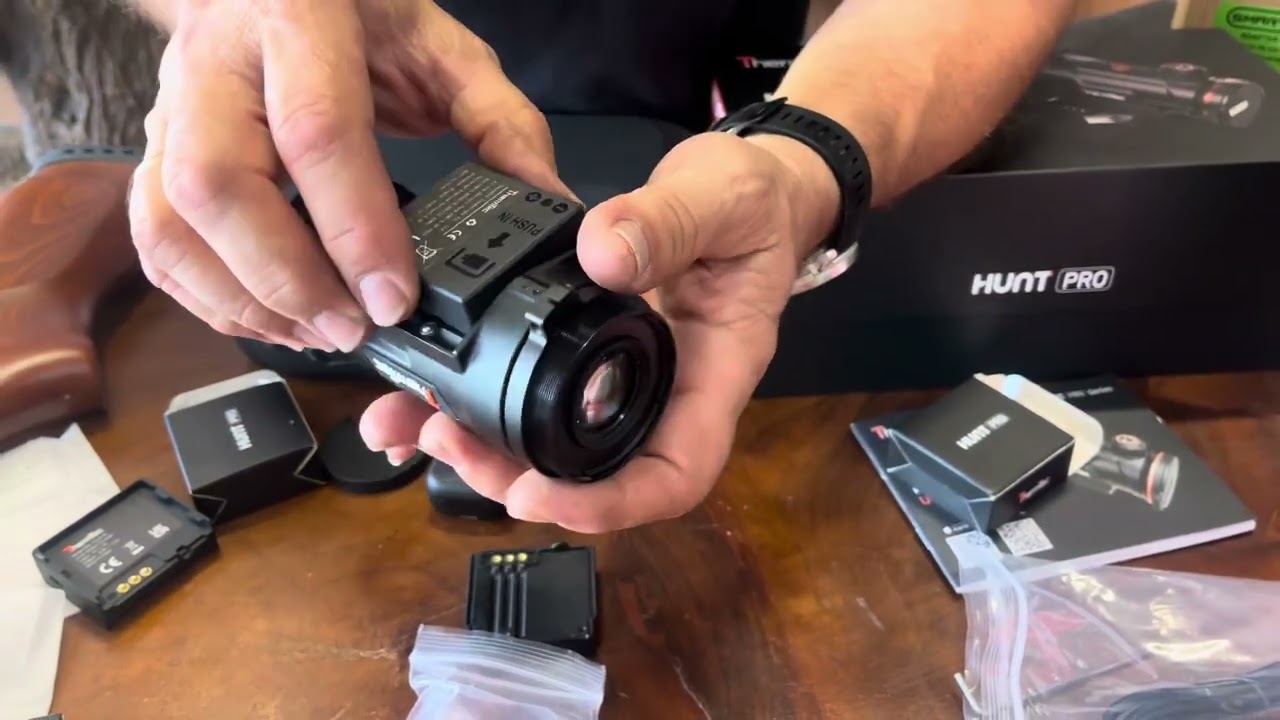 El mejor monocular Hunt pro 650 un acoplable increíble térmico #caza