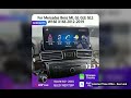 123 inch Android 15 Radio For Mercedes Benz ML GL GLE GLS W166 X166 20122019 45NTG 50NTG GPS Carplay