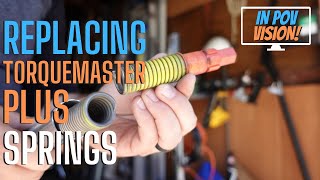 Wayne Dalton Torquemaster Plus Springs POV Tutorial Replacement