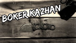 BOKER PLUS LINE - KAZHAN - KNIFE REVIEW
