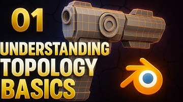 #01: Understanding Topology Basics | Blender 3D TOPOLOGY Course #blender #3d #blender3d #b3d