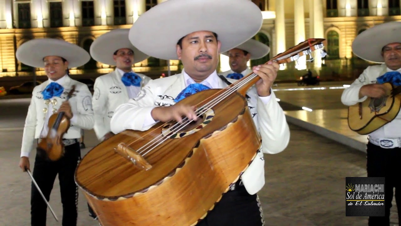 El Gavilan Mariachi Sol de America de El salvador en vivo. - YouTube