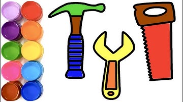 How to draw toolbox for kids | easy drawing | ldd art