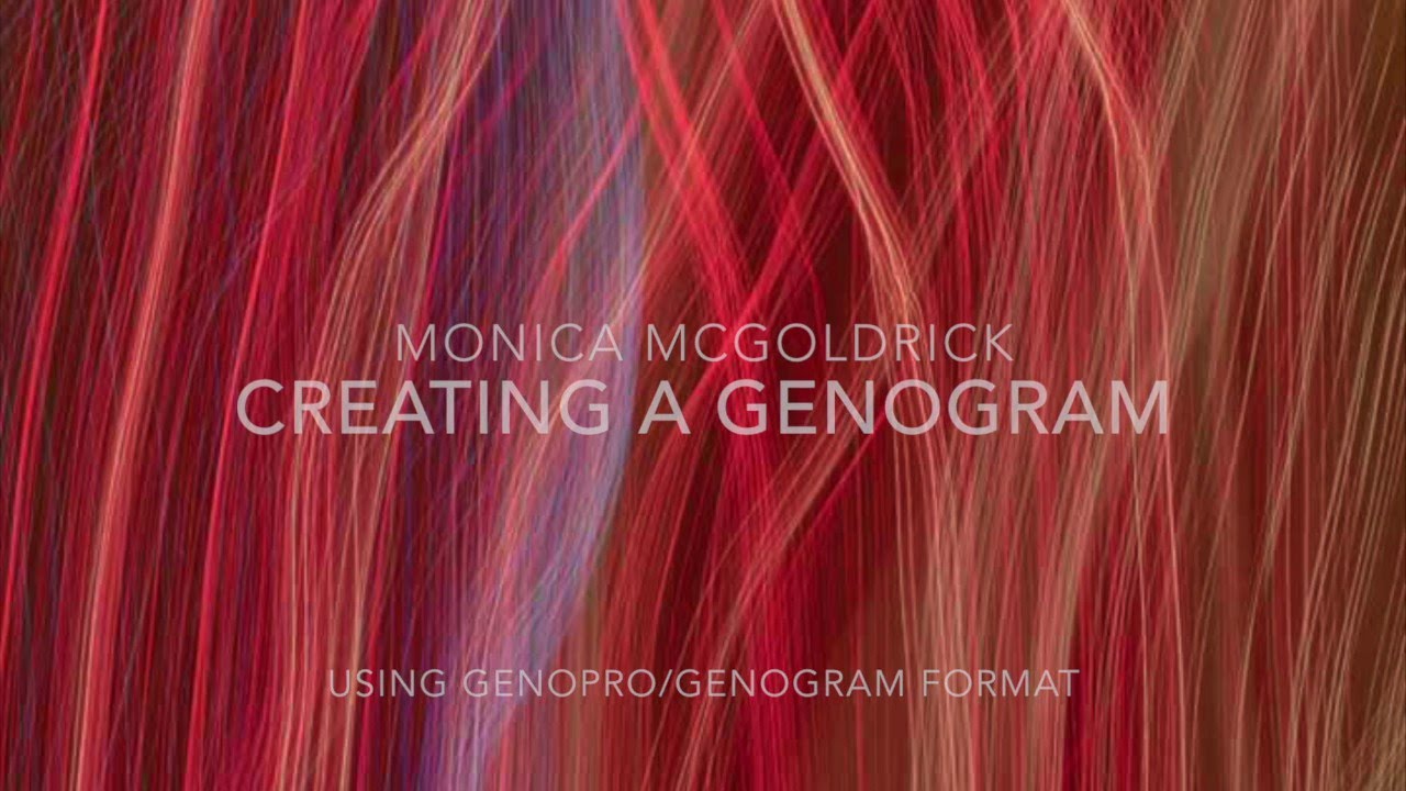 Genogram creation in 4 minutes - YouTube