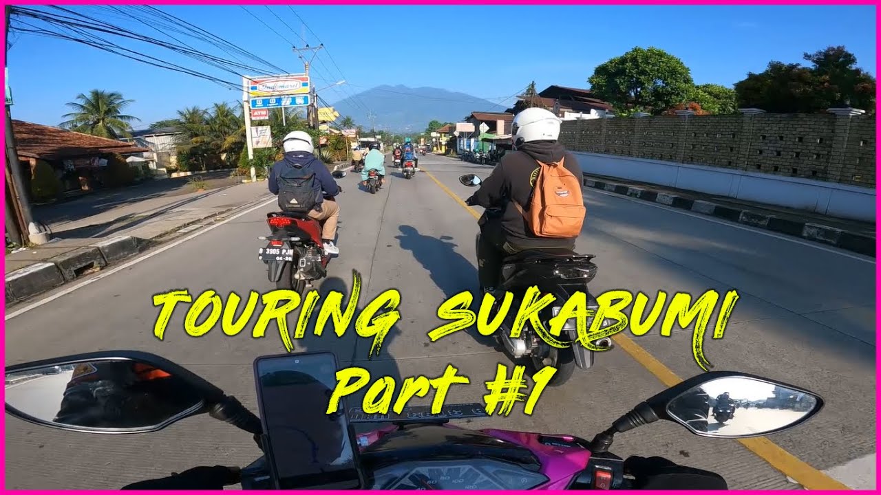 TOURING JAKARTA - SUKABUMI #1 | Perjalanan ke Situ Gunung Naik Motor Vario | AKBARTQ