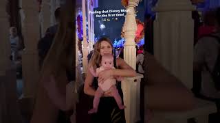 Aurora reacts to her first taste of Disney magic at DisneyWorld! #disney #magickingdom