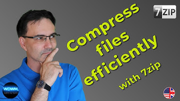 7 Zip – compressing and extracting files + background infos on compression, when it makes sens, ...