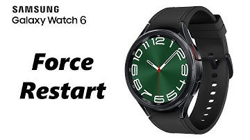 How To Force Restart Samsung Galaxy Watch 6 / 6 Classic